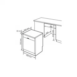 Máy rửa bát Bosch SMS4HDI52E Series 4 Germany