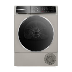 Máy sấy bơm nhiệt Bosch Series 8 WQB246CX0 9KG màu bạc